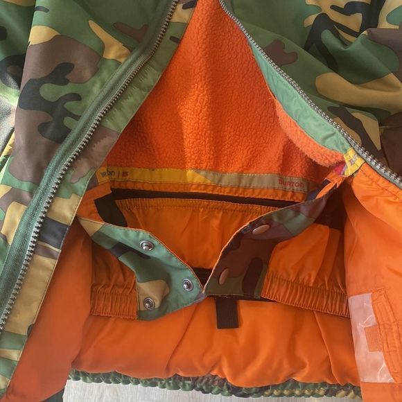 Burton Dryride Ski Snowboarding Jacket Camouflage Outdoor Performance Men’s Sz M - Picture 10 of 15